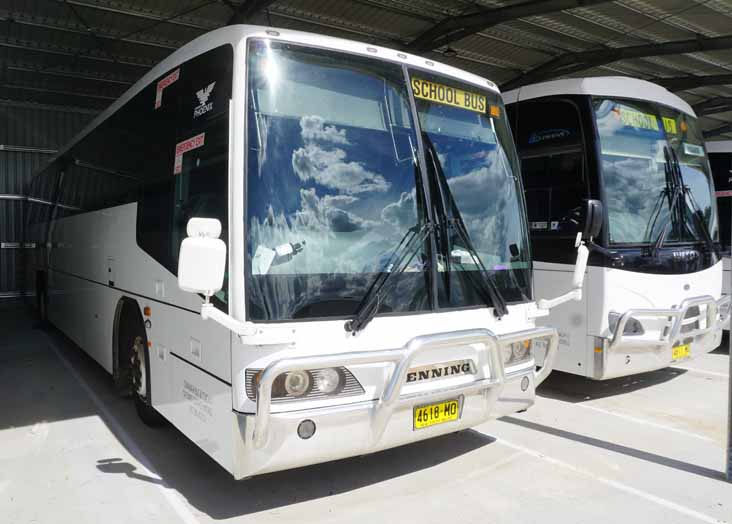 Symes Denning Phoenix Silver 4618MO & Iveco Metro Express 4611MO